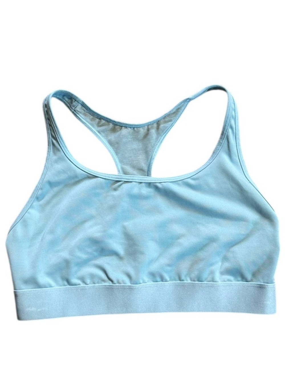 Victoria's Secret Medium Light Blue Racerback Sports Bra